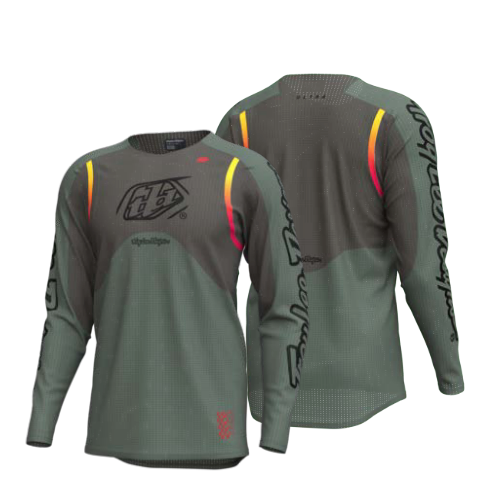 Jersey Troy Lee Designs Sprint Ultra MTB Pinned Olive